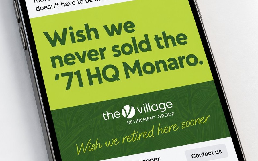 The Village Retirement Group rebrand advertising campaign
